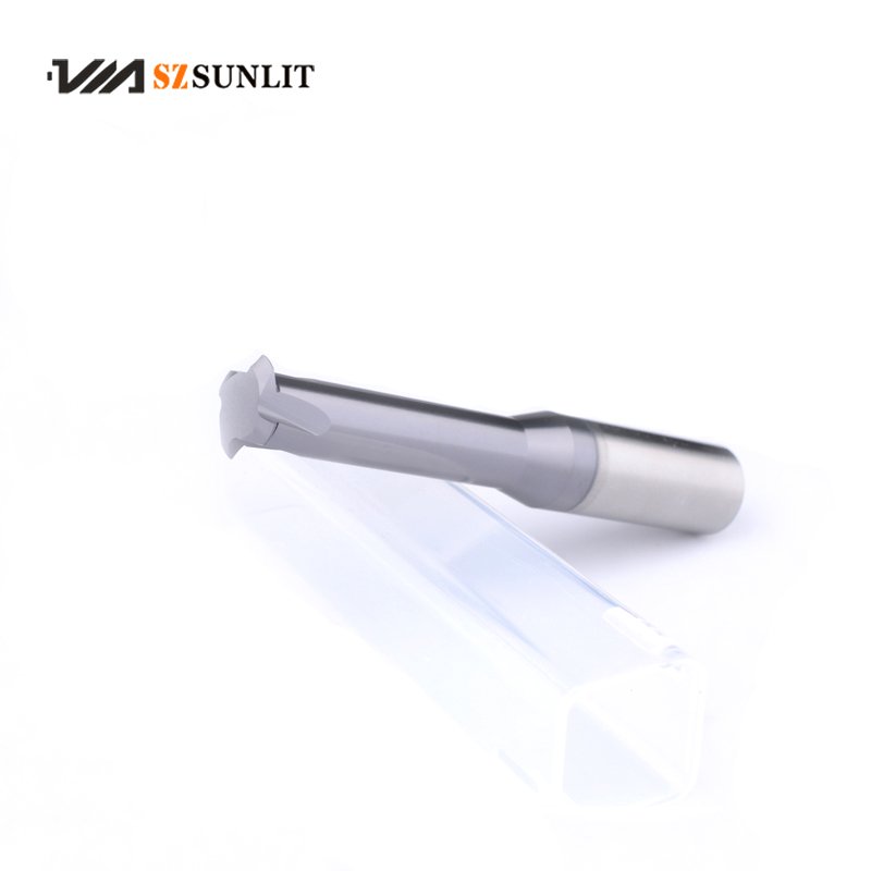 thumbnail image 2 of M6 X 1.00mm Single Pitch Thread Mill - TiALN Coated, For CNC Machining 2 of 9